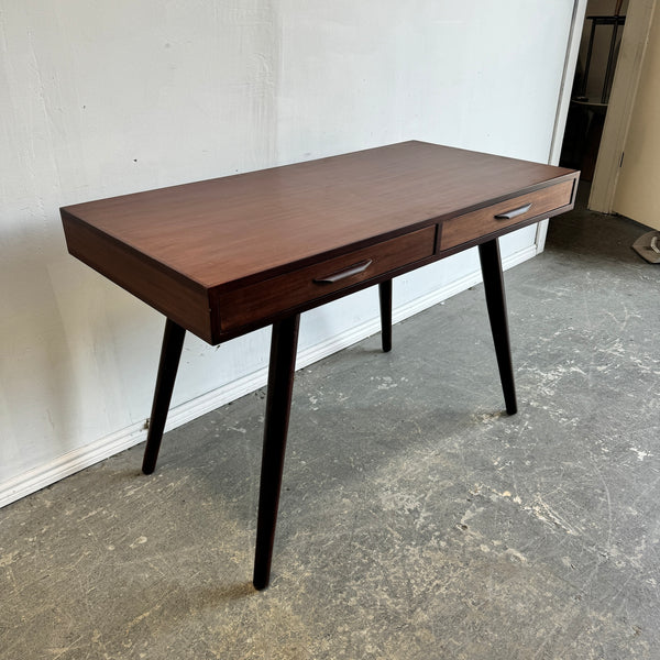 Danish Modern Two drawer Minimalist Desk