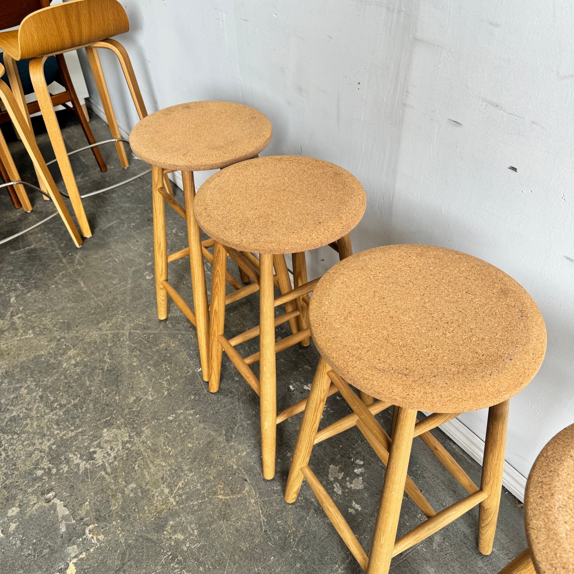 New! Hem Drifted Set of 4 bar stool