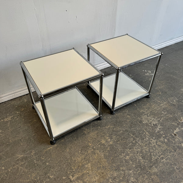 USM Haller side table m21 (White)