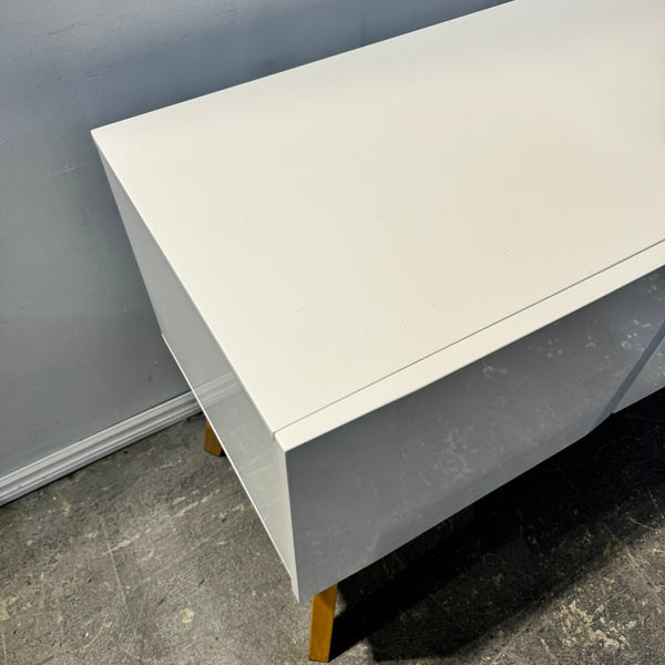 CB2 Alba White Credenza