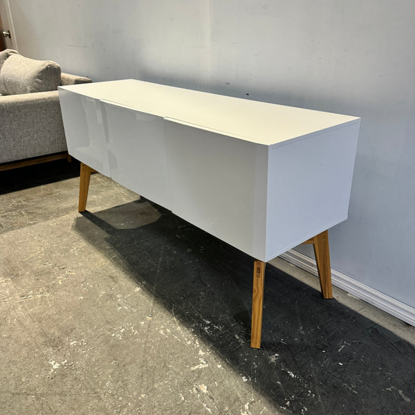 CB2 Alba White Credenza