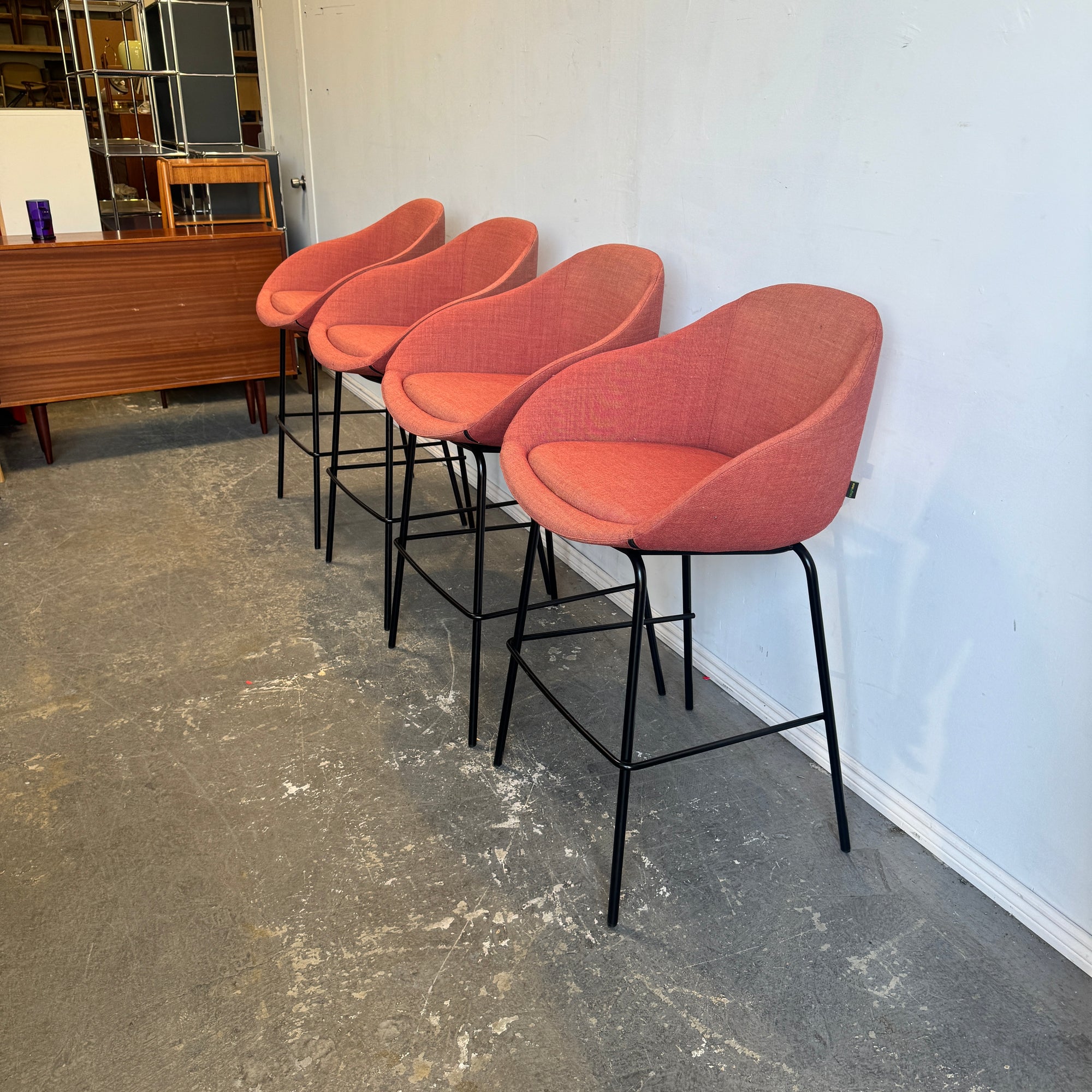 Herman Miller Naughtoune Always Barstool set of 4