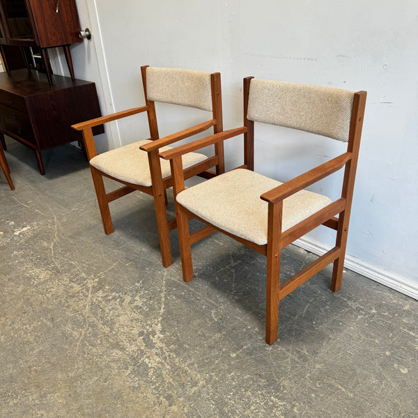 Vintage Teakwood End chairs by D Scan