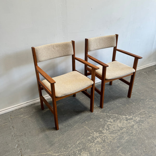 Vintage Teakwood End chairs by D Scan