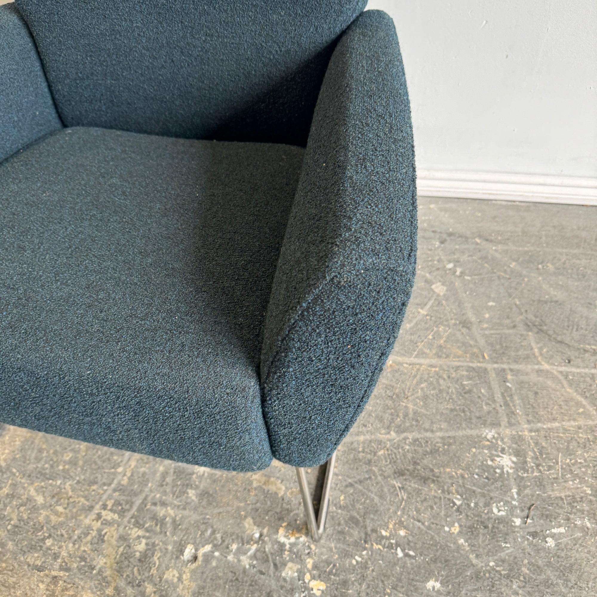 Swedese High End Reclining chair in Boucle Fabric