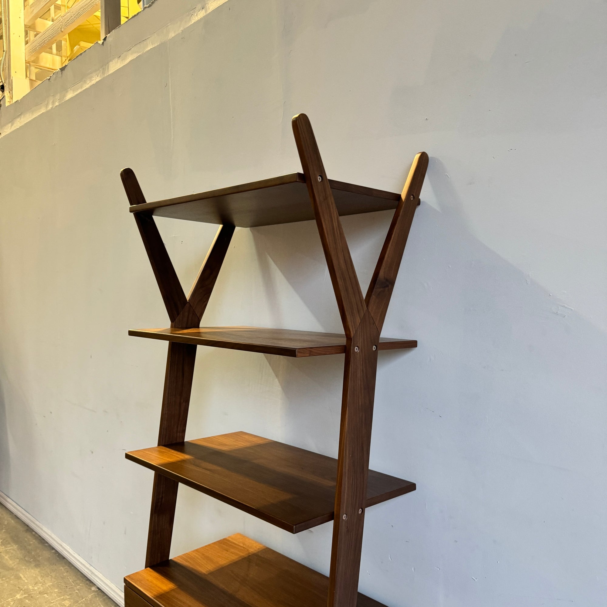 Article Lignum Walnut Bookshelf