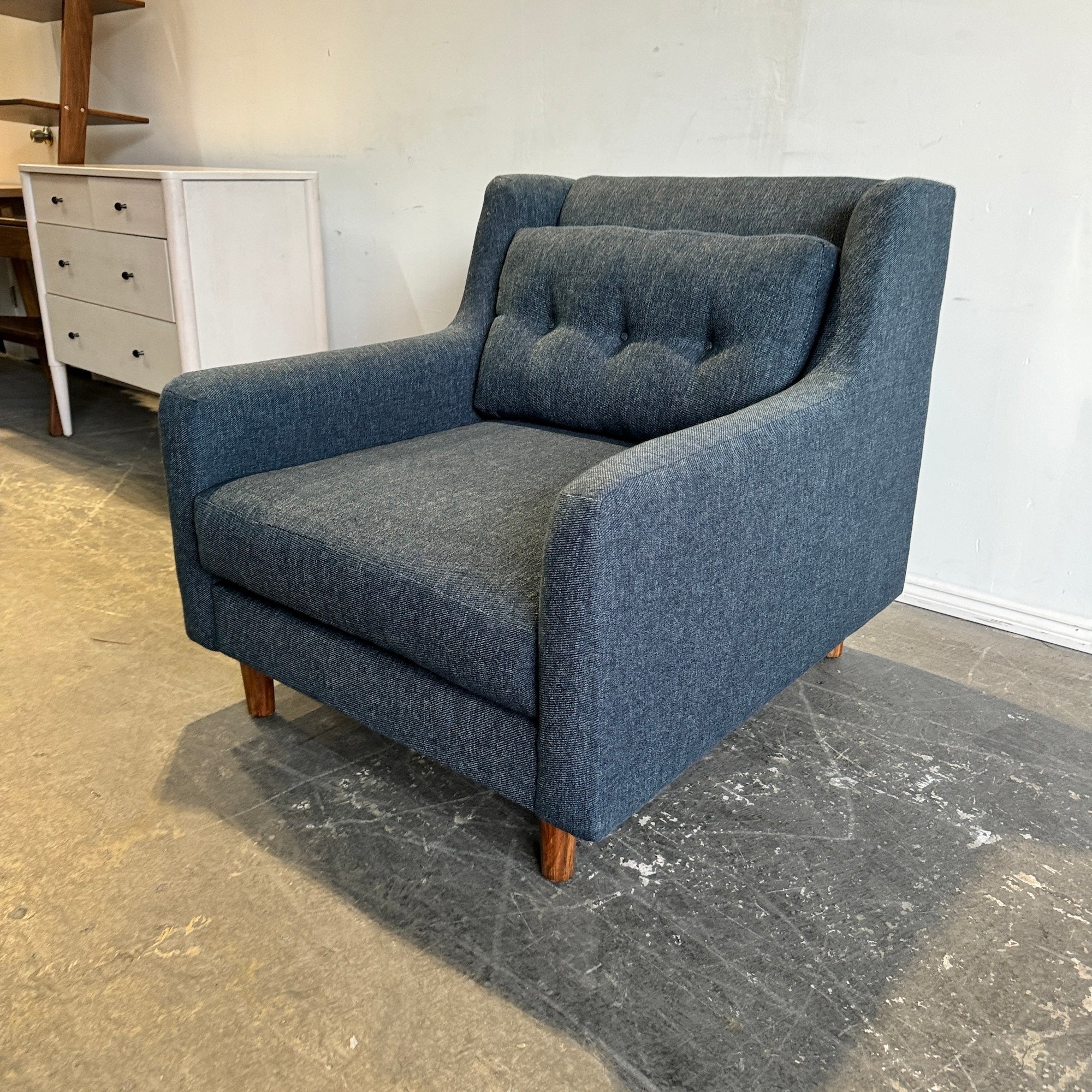 West Elm Crosby Mid-Century Armchair