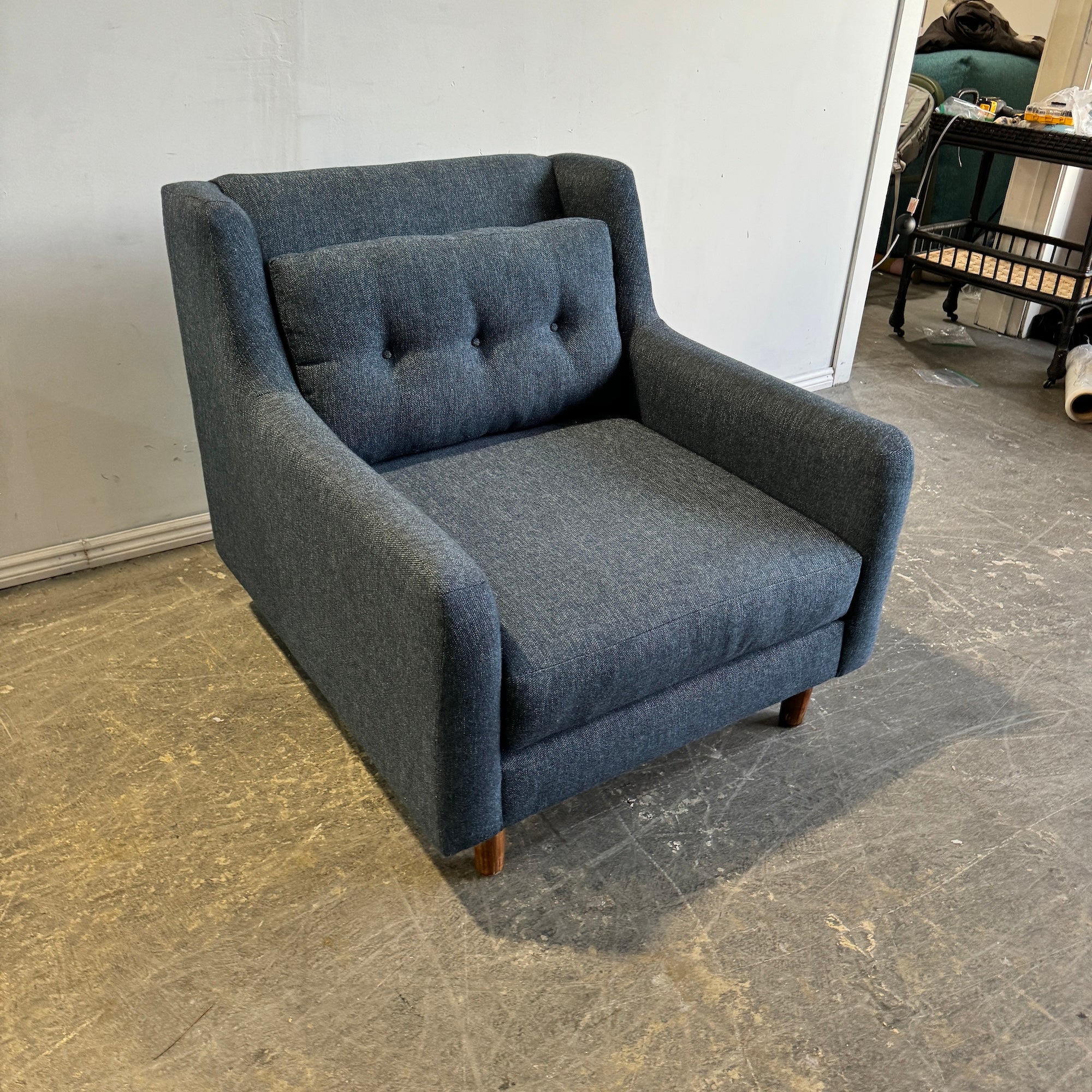 West Elm Crosby Mid-Century Armchair