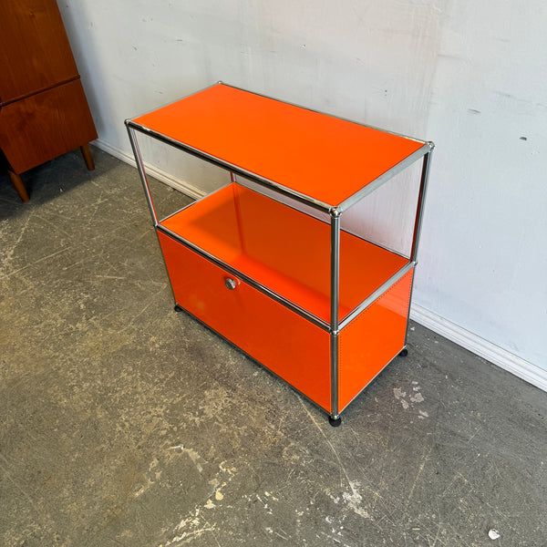 USM Haller Half Credenza (Pure Orange)