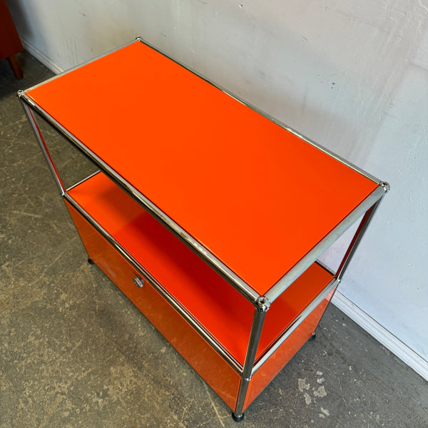 USM Haller Half Credenza (Pure Orange)