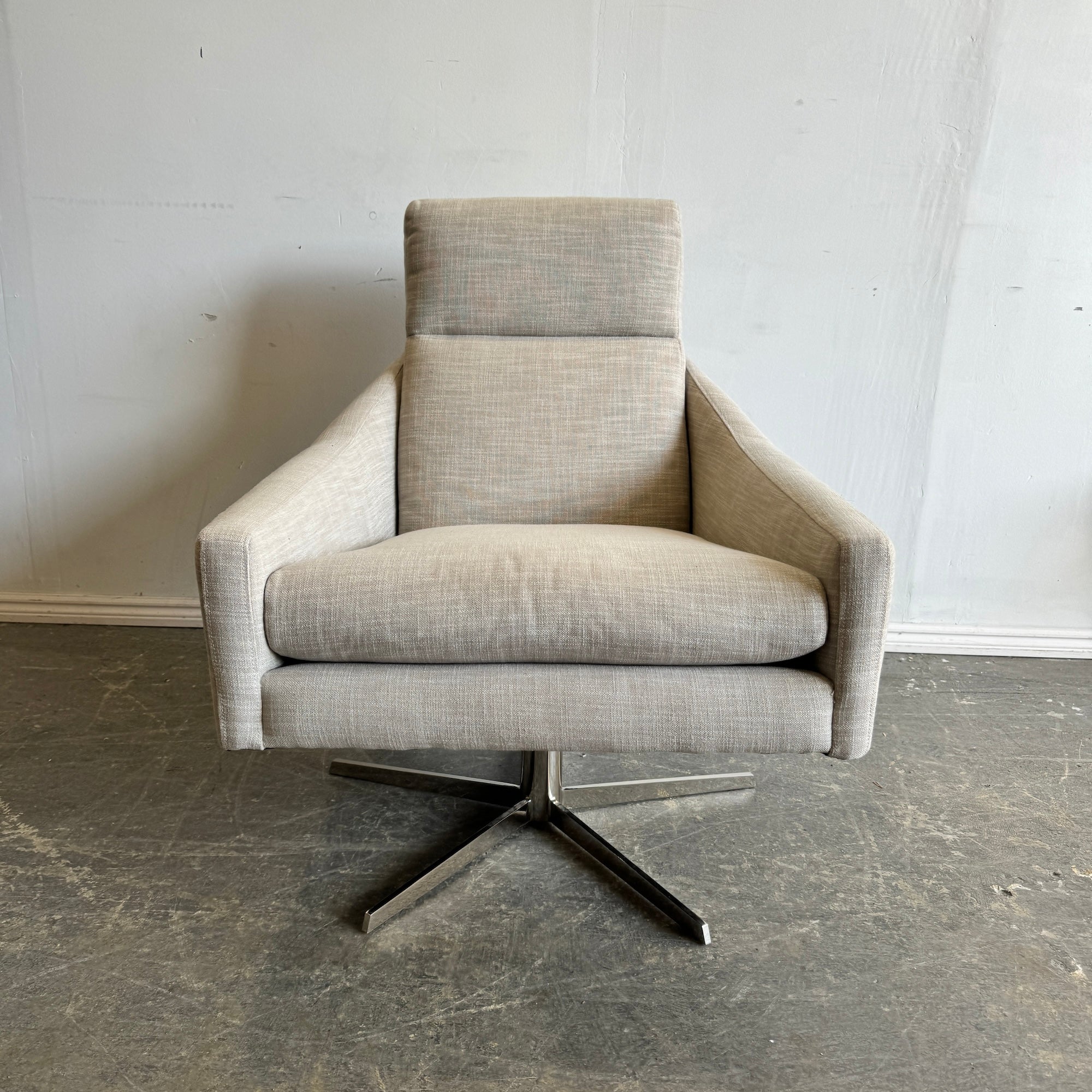 West elm store austin swivel chair