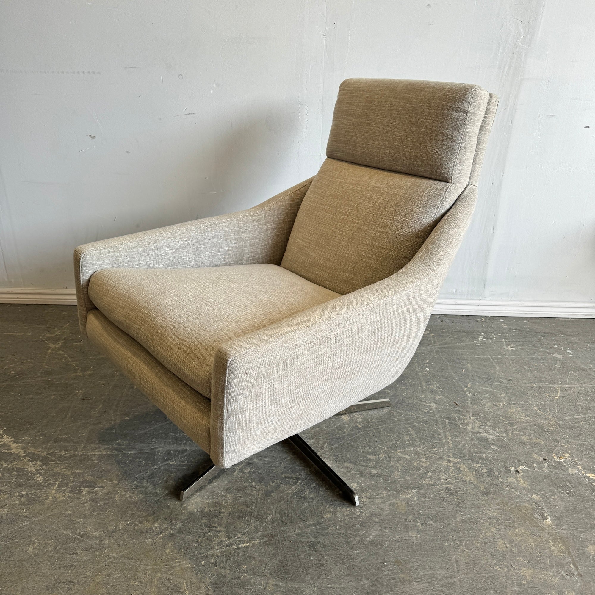 West Elm Austin Swivel Armchair