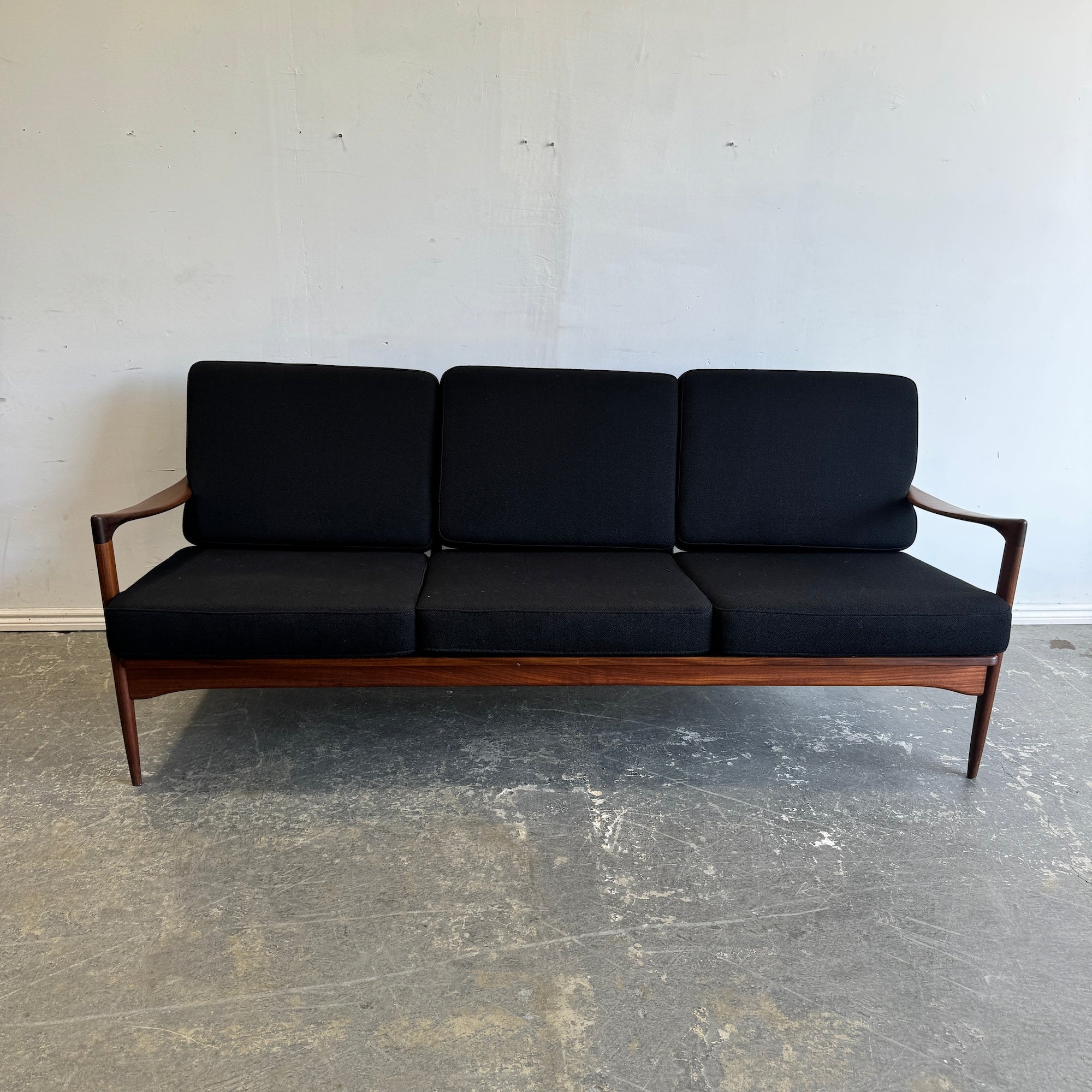 Danish Modern Teak Kandidaten Sofa by Ib Kofod-Larsen for Olof Person