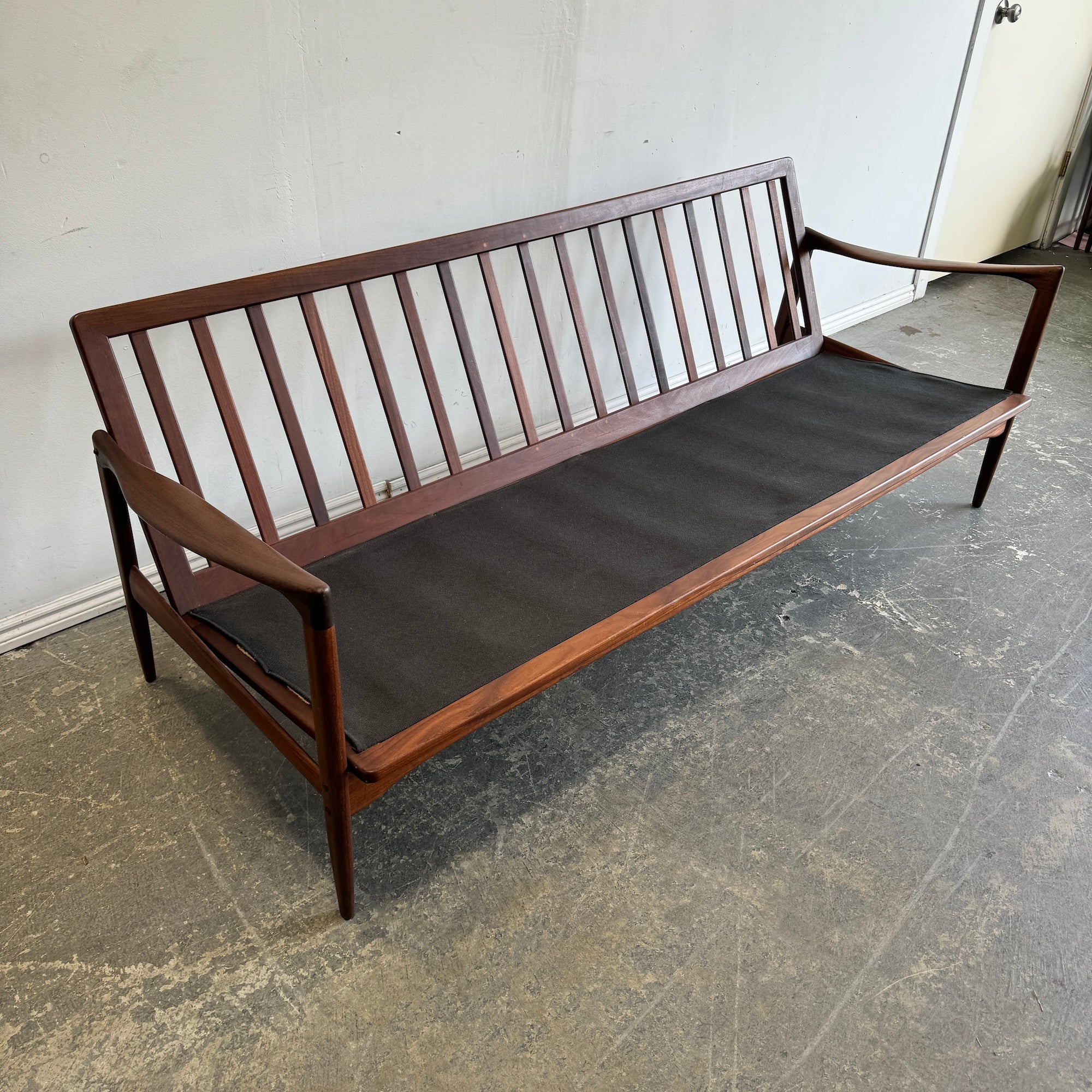 Danish Modern Teak Kandidaten Sofa by Ib Kofod-Larsen for Olof Person