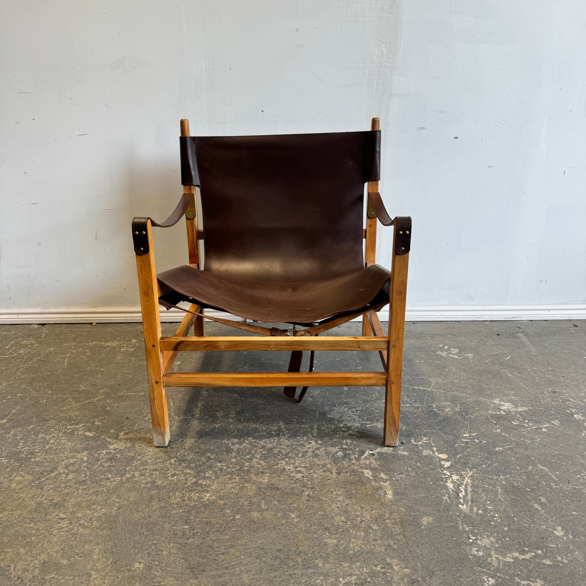 CB2 Expat II Safari Chair