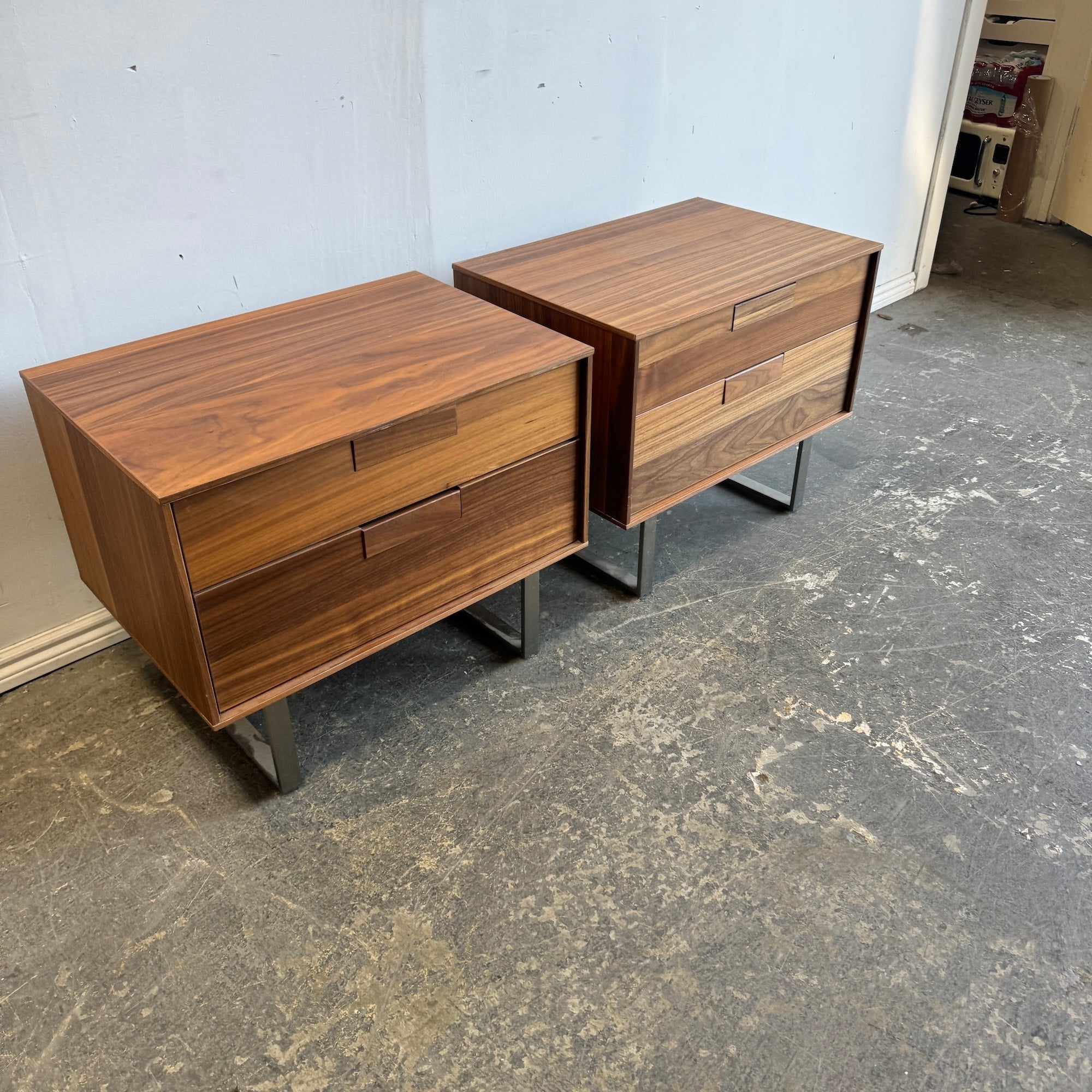 Blu Dot Pair of Series 11 Nightstands