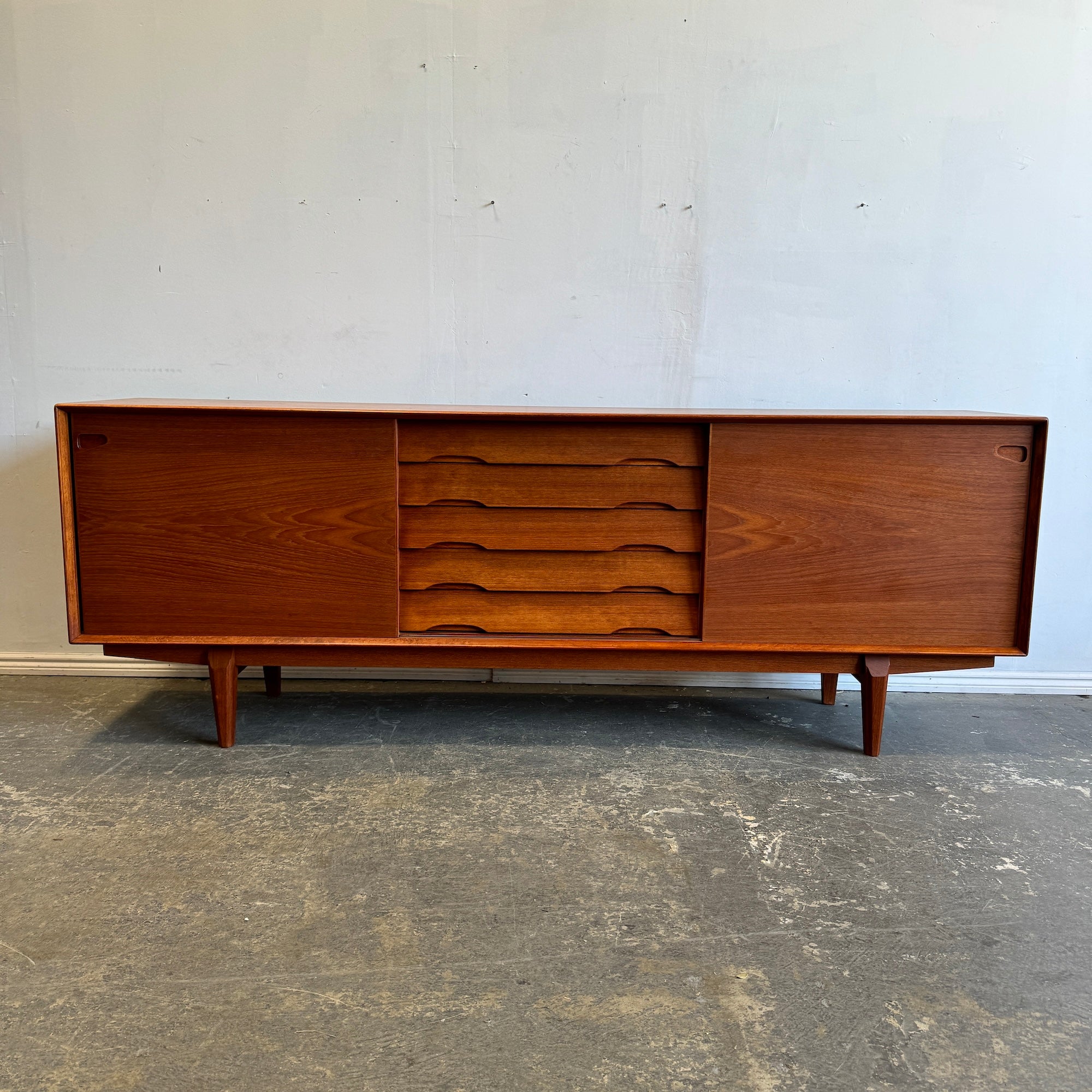 Danish Modern Rosengren Hansen for Dyrlund Teak Credenza