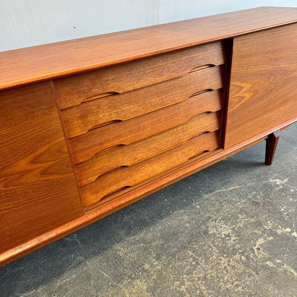 Danish Modern Rosengren Hansen for Dyrlund Teak Credenza