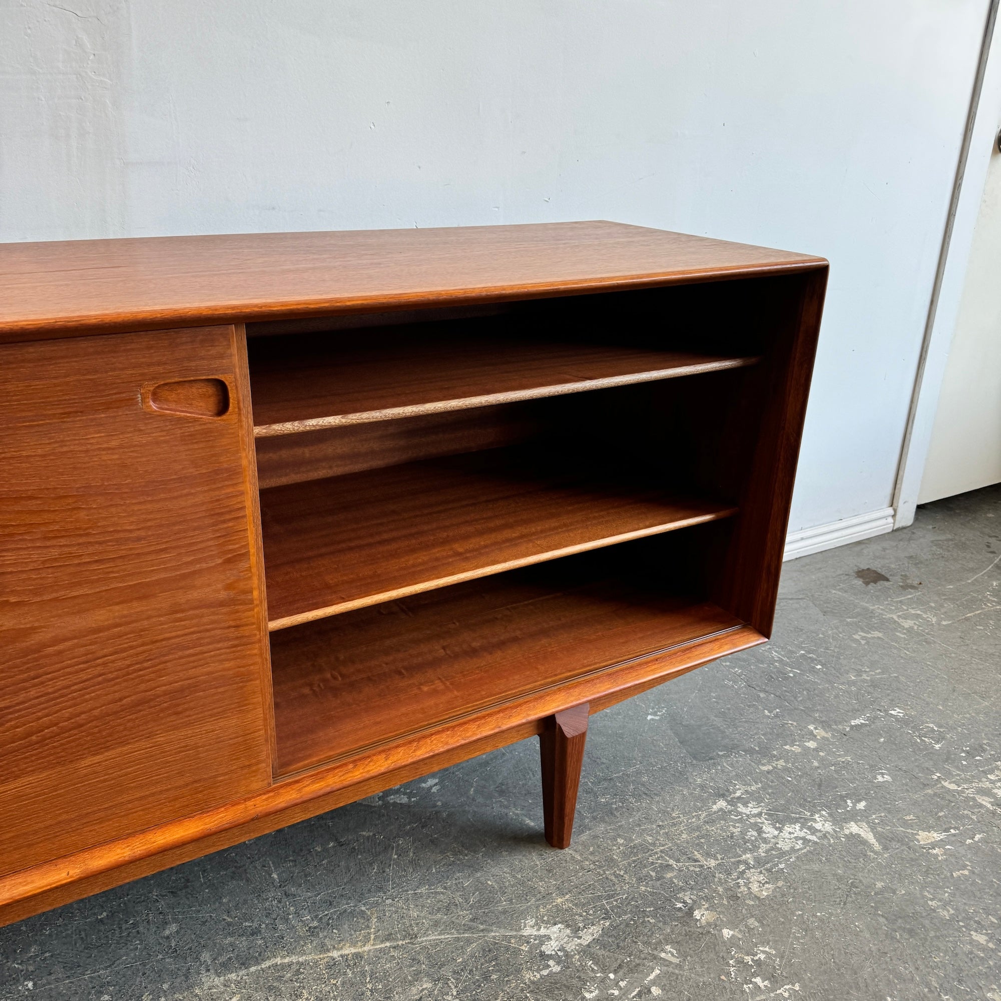 Danish Modern Rosengren Hansen for Dyrlund Teak Credenza