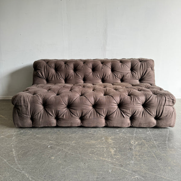 Restoration Hardware 72 Soho Armless sofa