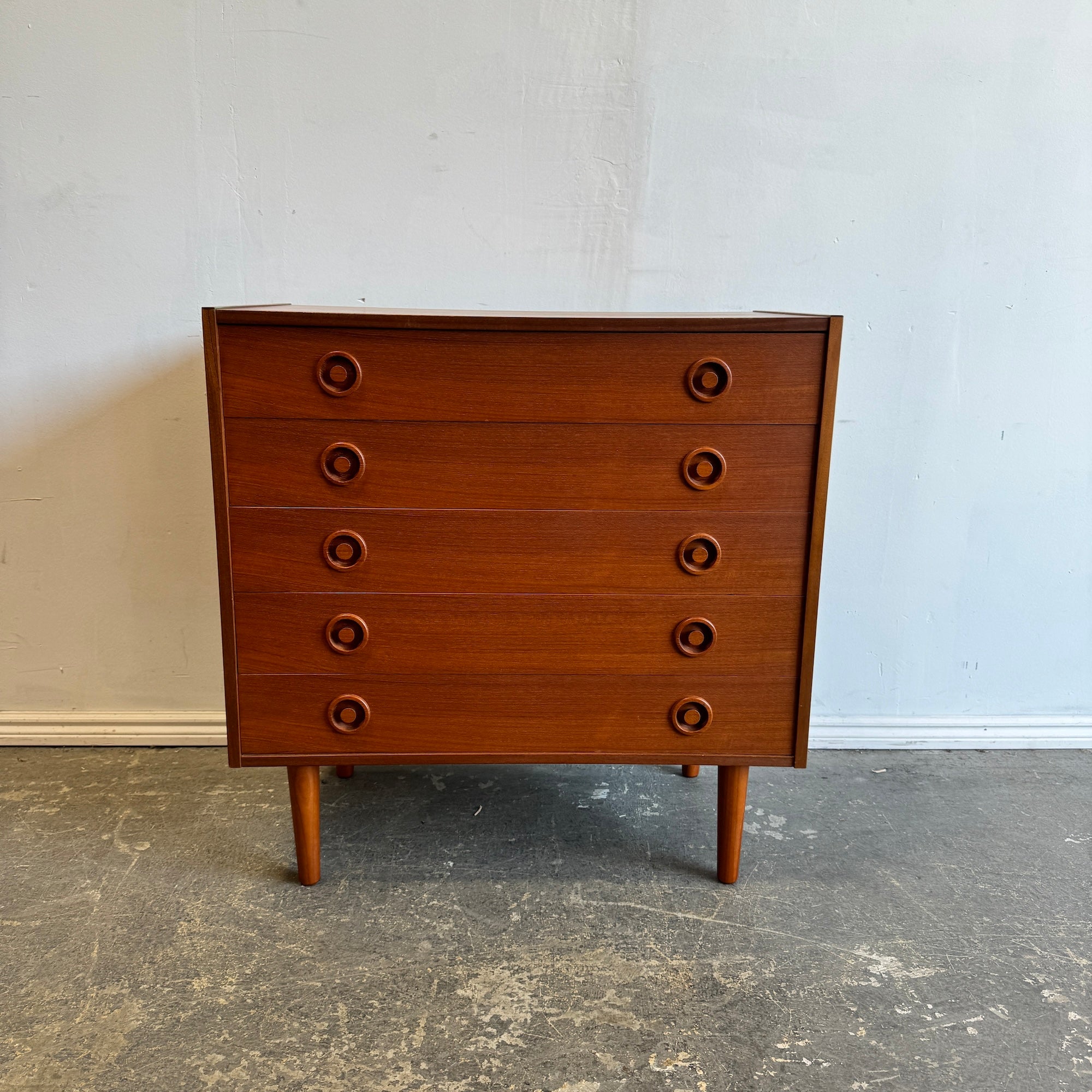 Danish Modern small Teak Dresser