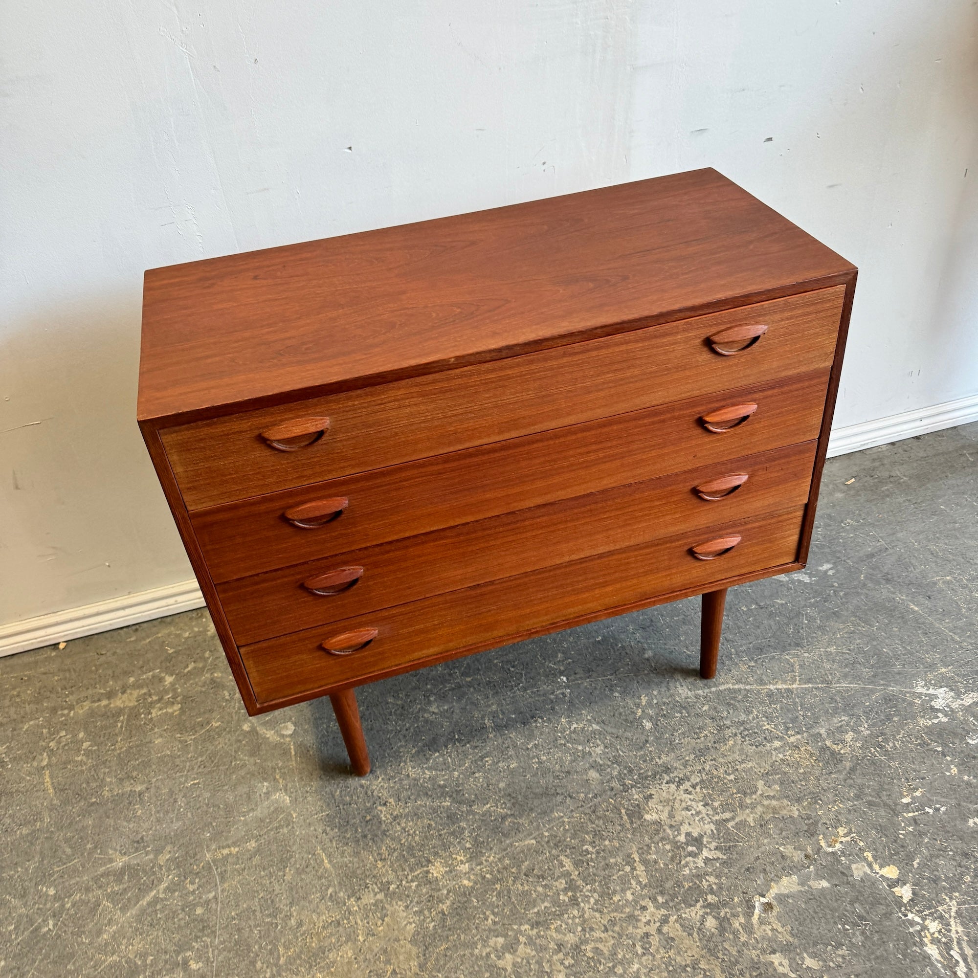 Danish Modern Kai Kristiansen Teak small dresser