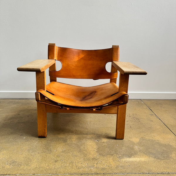 Danish Modern Børge Mogensen "Spanish Chair" for Fredericia Furniture