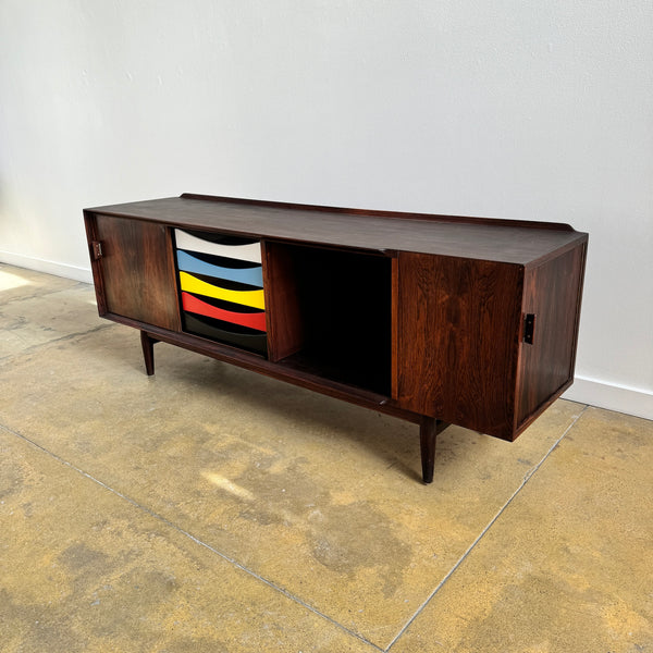 Rare! Danish Modern Rosewood Rare Sideboard by Arne Vodder for Sibast