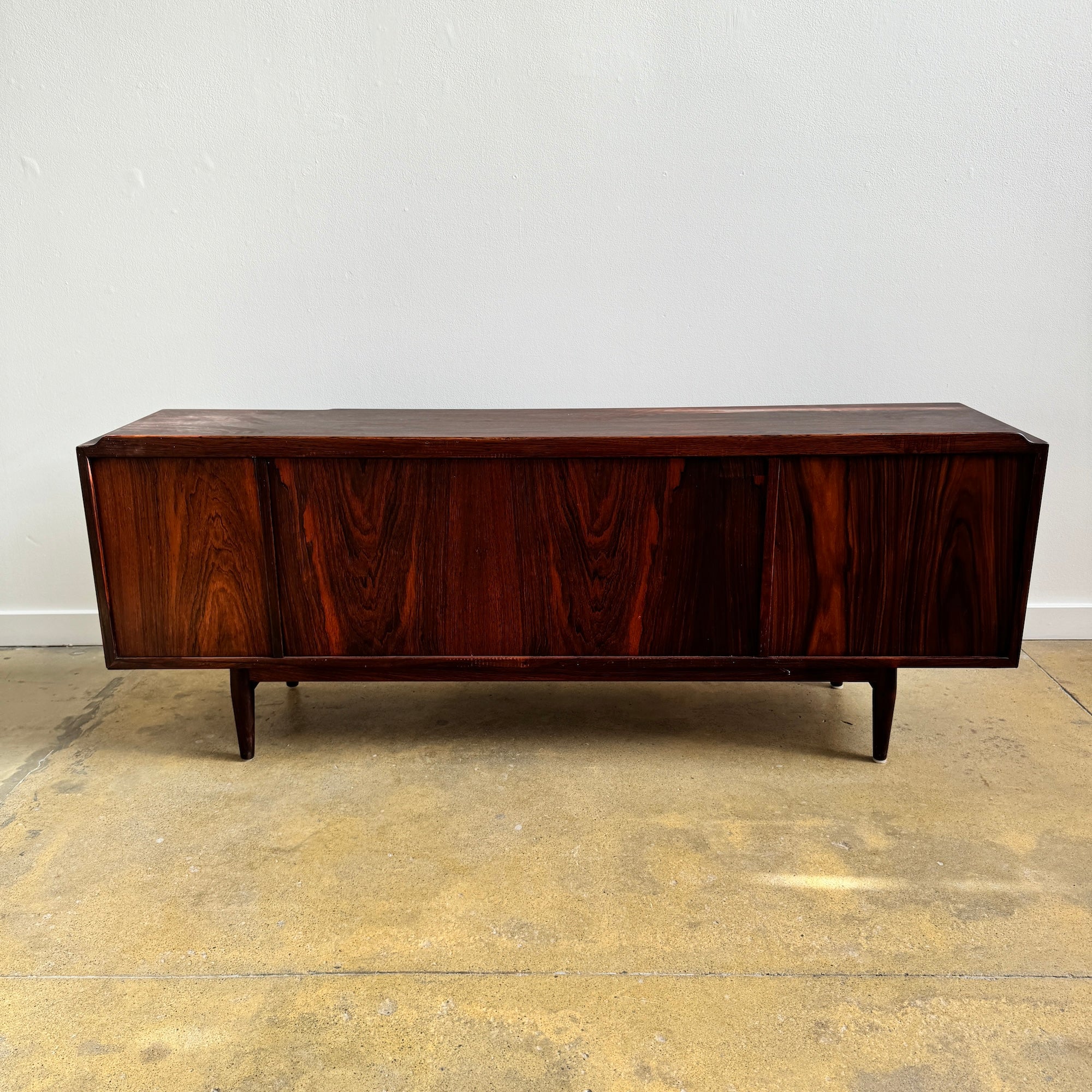 Rare! Danish Modern Rosewood Rare Sideboard by Arne Vodder for Sibast