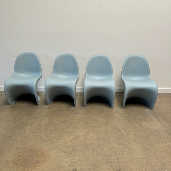 Authentic! Vitra Verner Panton Set of 4 stacking chairs