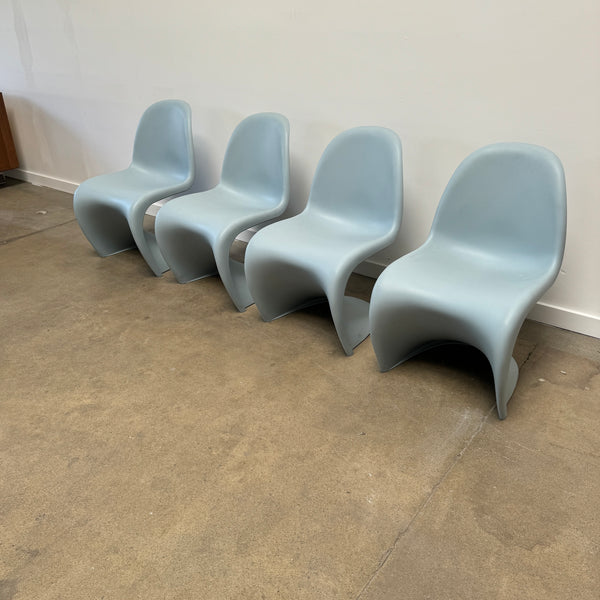 Authentic! Vitra Verner Panton Set of 4 stacking chairs