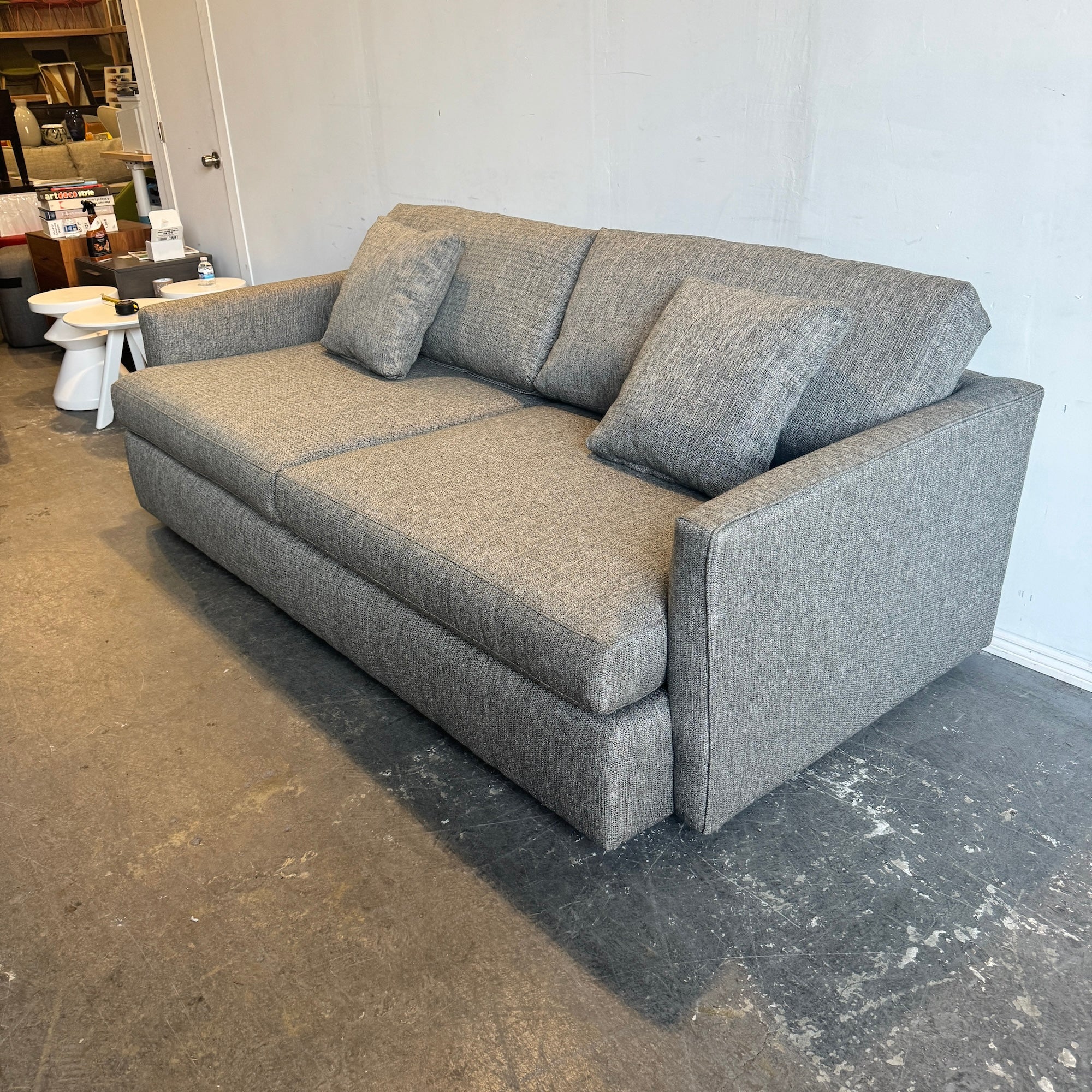 Crate and Barrel Deep 93" Sofa