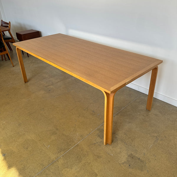 Danish Modern Dining Table by Rud Thygesen & Johnny Sørensen for Magnus Olesen, 1980s