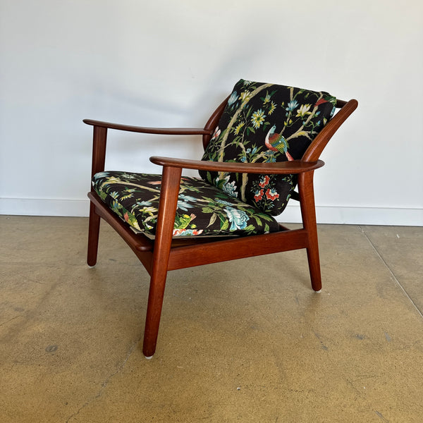 Danish Modern Teak sculpture chair