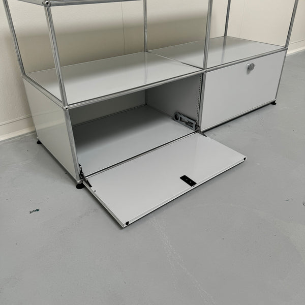 USM Haller 2X2 Light Grey Console (20 Depth)