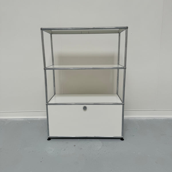 USM Haller 1X3 Storage (Pure White)