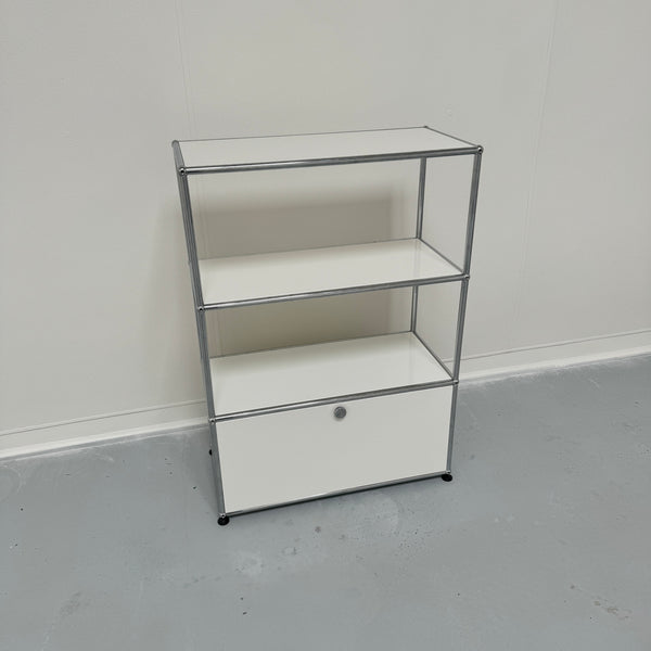 USM Haller 1X3 Storage (Pure White)