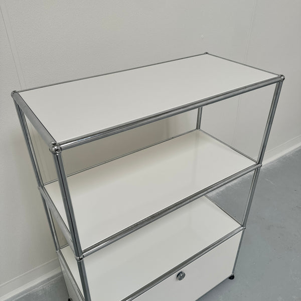 USM Haller 1X3 Storage (Pure White)