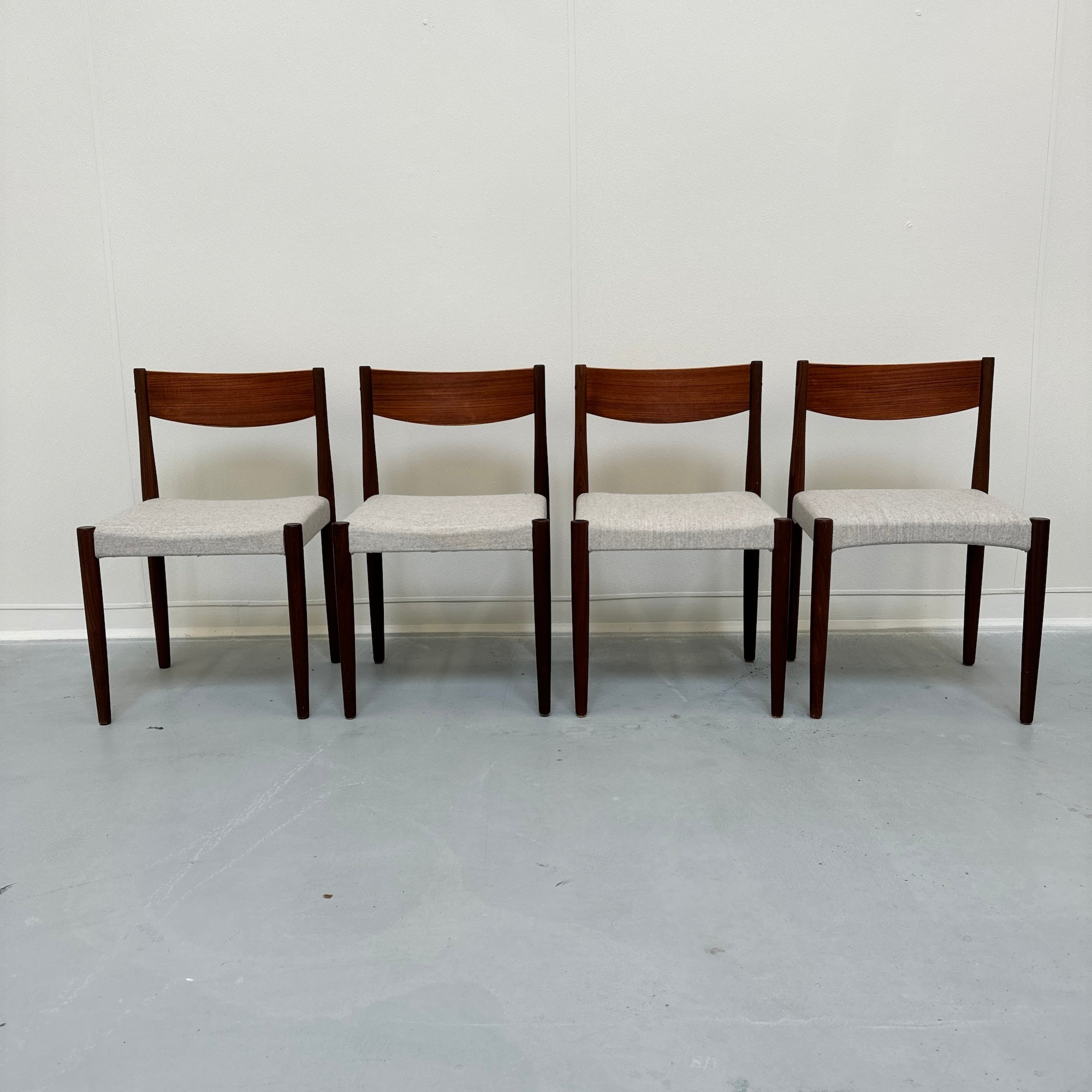 Danish Modern Poul Volther for Frem Rojle dining Chairs