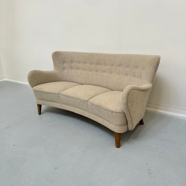 Danish Modern Alfred Christensen Loveseat Sofa