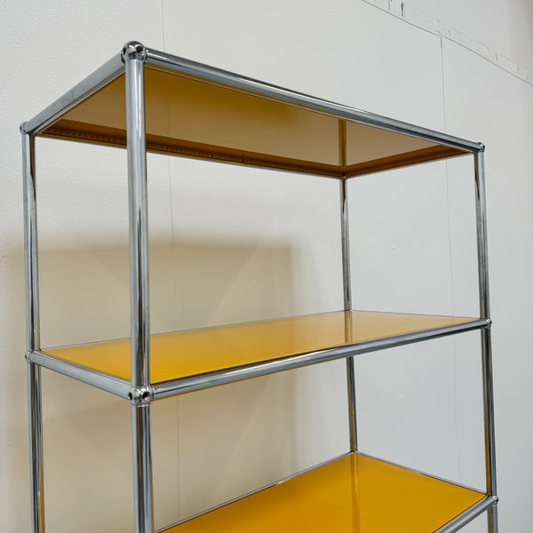 USM Haller 5X1 Tall Shelf (Golden Yellow)