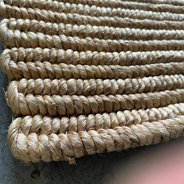 New! Serena and Lily Braided Abaca 9X12 Jute Rug