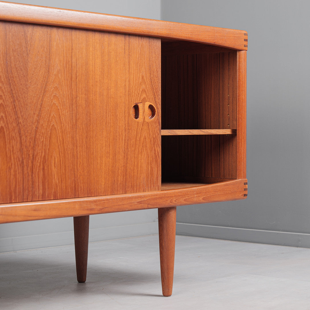 Danish Modern Teak Credenza by H.W. Klein for Bramin