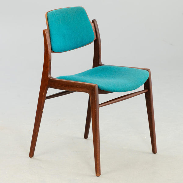 Vintage Mid Century set of 6 Dining Chairs By Hartmut Lohmeyer For Wilkhahn, Germany