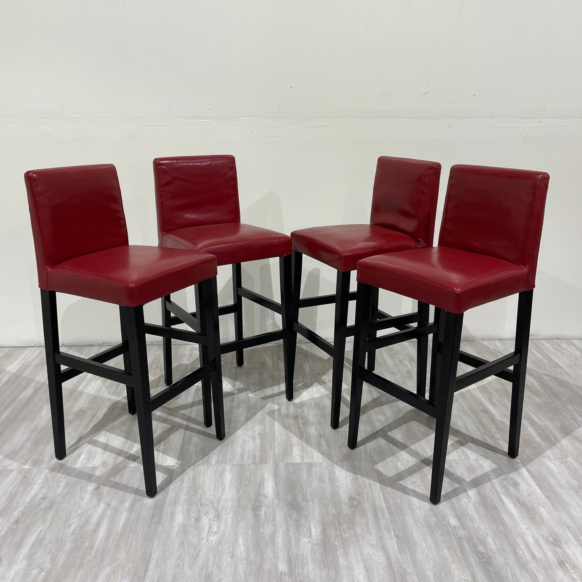 4 Crate & Barrel Lowe barstools - enliven mart