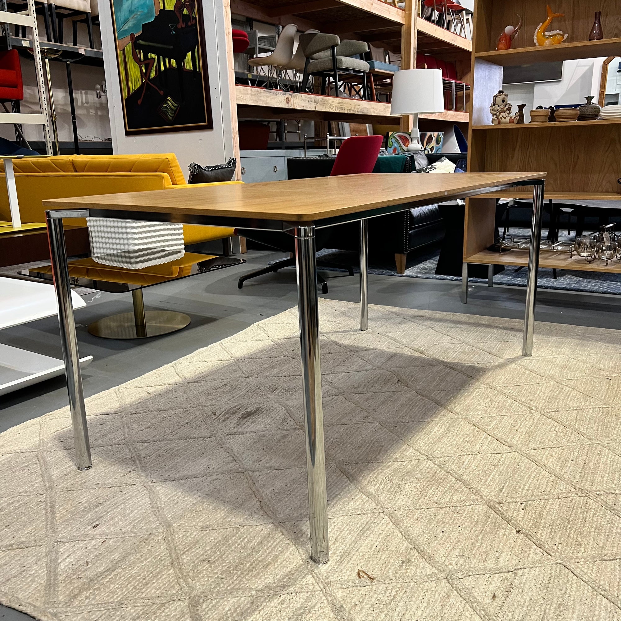 Danish Modern Plano Dining Table by Fritz Hansen