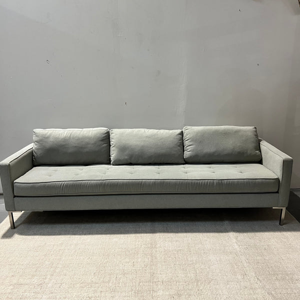 BluDot paramount 95' velvet sofa