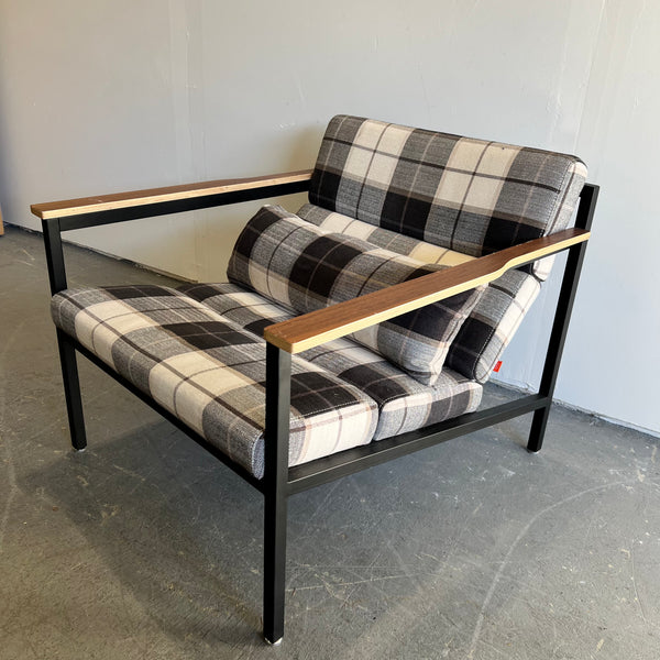 Gus Modern Halifax Chair in Tartan shadow