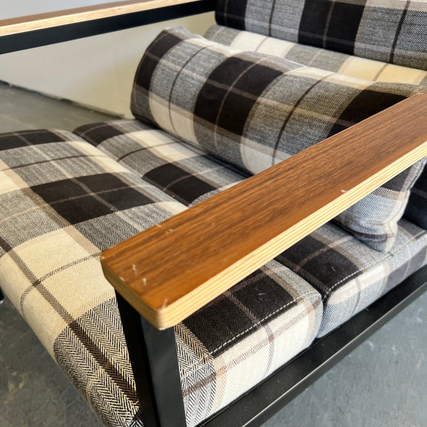 Gus Modern Halifax Chair in Tartan shadow