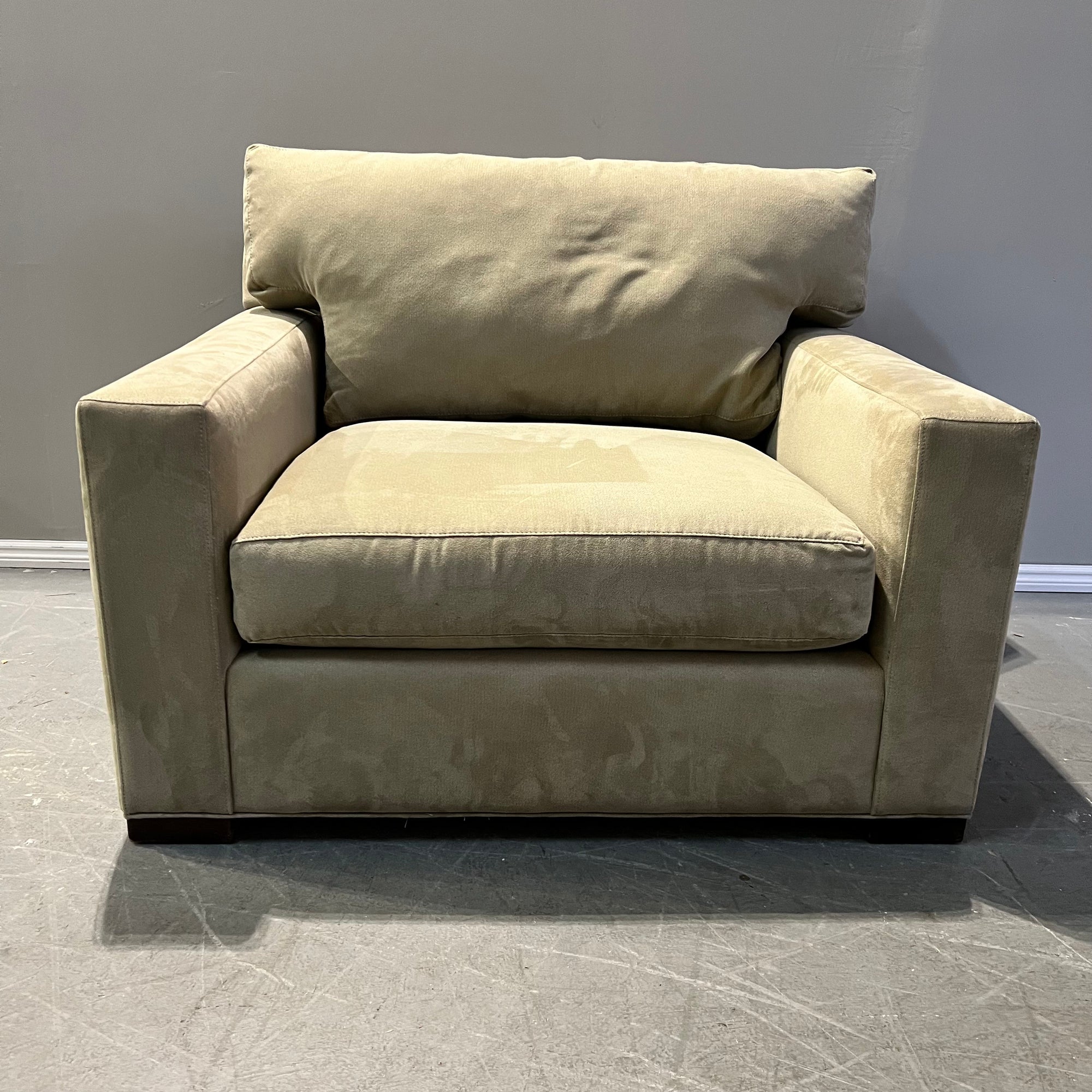 Crate and Barrel Axis lounge chair